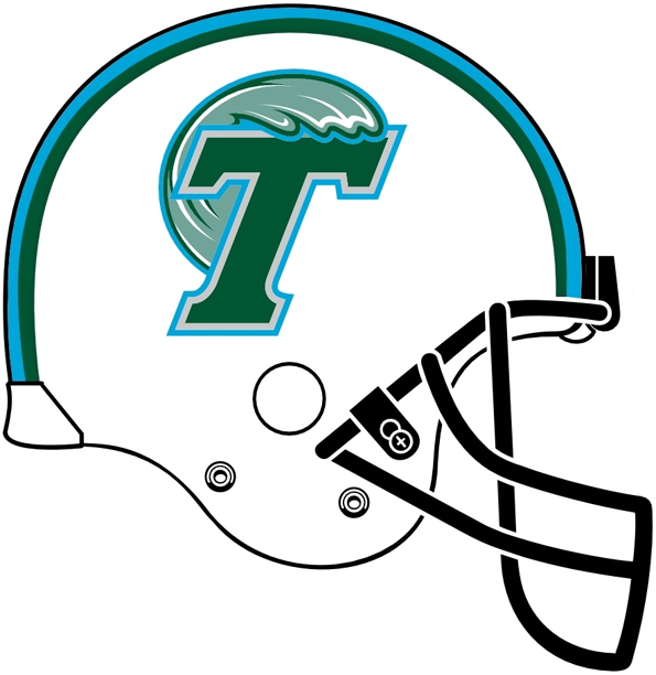 Tulane Green Wave 1998-Pres Helmet Logo v2 DIY iron on transfer (heat transfer)